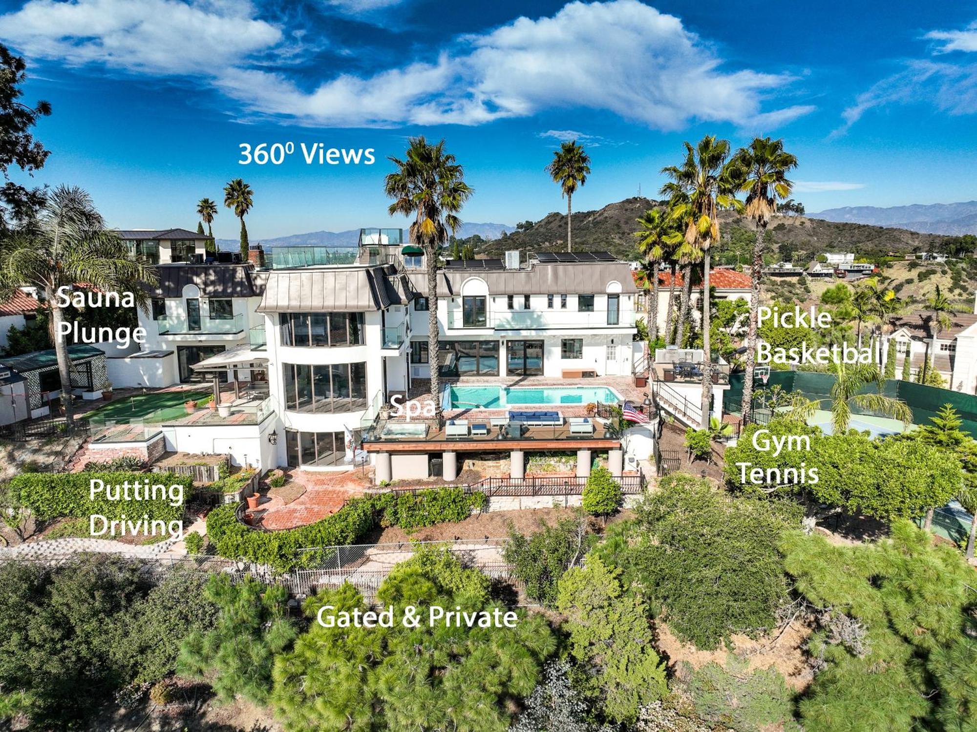 Le Chateau Los Angeles Eksteriør billede