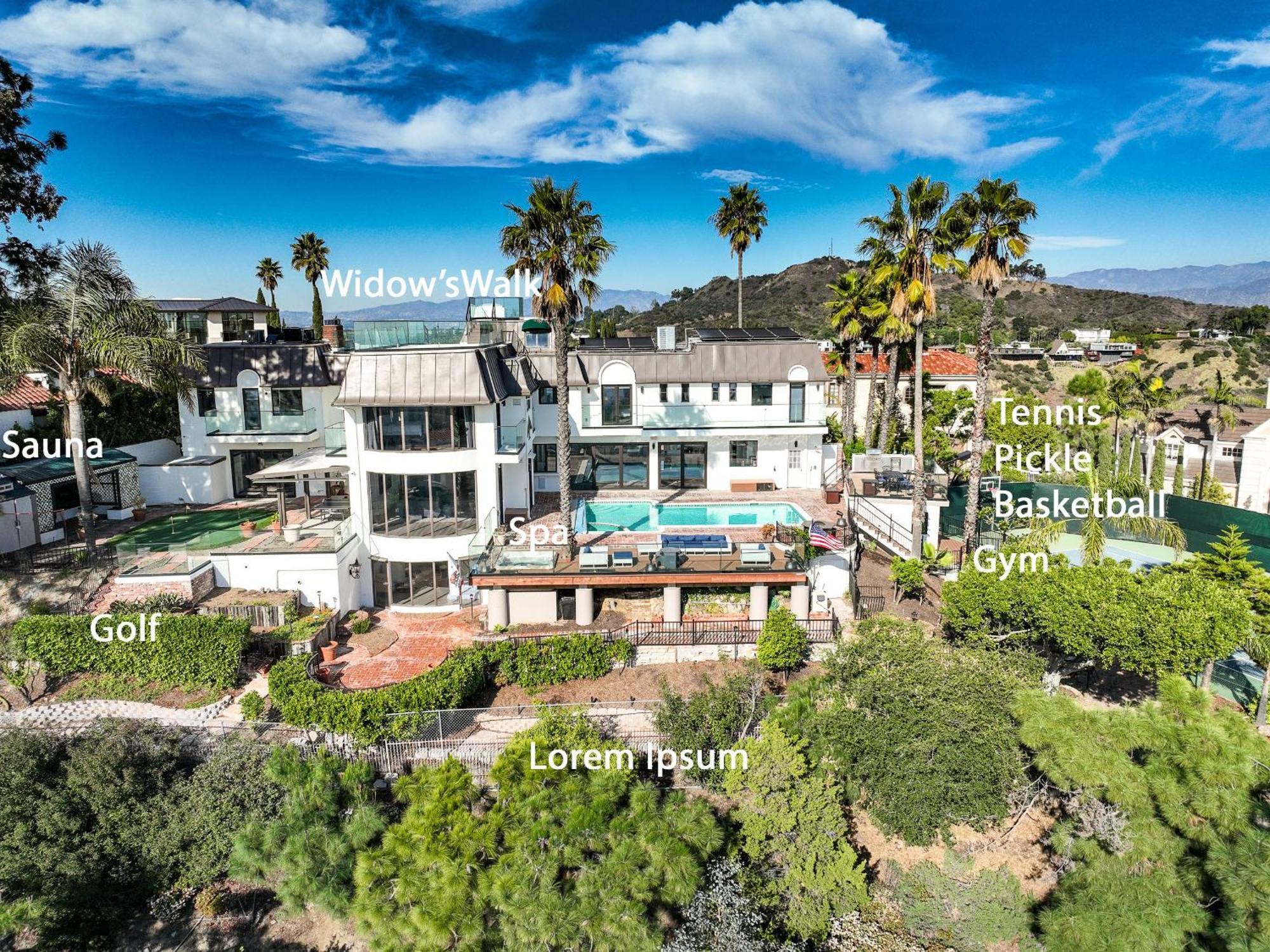 Le Chateau Los Angeles Eksteriør billede